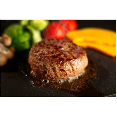 あか牛100%ハンバーグセット(あか牛ハンバーグ120g×6個)専用ボックス入り(水俣市)