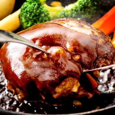 熊本県産 GI認証 くまもとあか牛100%使用 くまもとあか牛ハンバーグ 150g×6(水俣市)