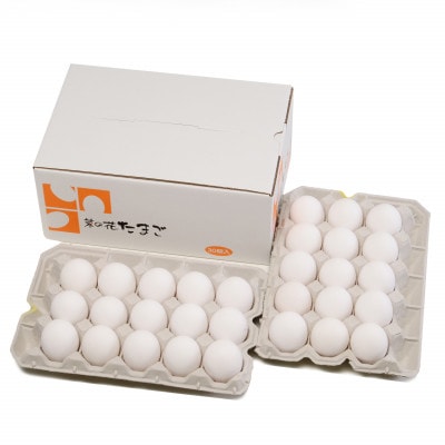 【毎月定期便】菜の花エッグ 白玉 30個 (15個入り×2パック) 全6回