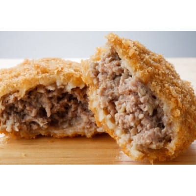 お肉屋さんの手作り肉総菜2種セット　計10個 (和牛コロッケ×5個・和牛メンチ×5個)