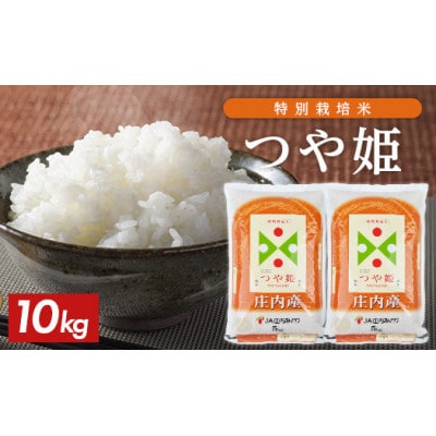令和7年産【精米】特別栽培米つや姫　10kg(5kg×2袋)