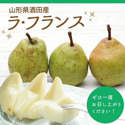 酒田のラ・フランス　約3kg