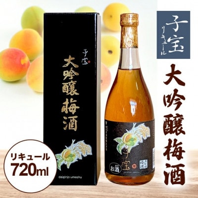 酒田の酒屋厳選　子宝リキュール　大吟醸梅酒　720ml×1本