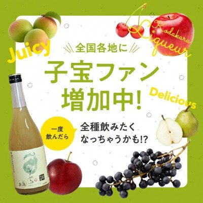 酒田の酒屋厳選　子宝リキュール 山形ラフランス　1800ml×1本