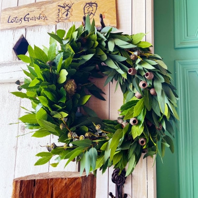 ナチュラルリース「森林浴」～森の香りを暮らしに、自然を束ねた手作りナチュラルリース～