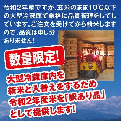 訳あり品　「酒田の米農家から直送!」はえぬき(精米)3kg袋で5袋　合計15kg【限定20セット】