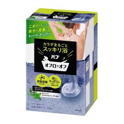 花王バブ オフロでオフ 12錠入×6箱