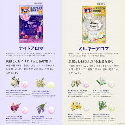 花王のバブ　12錠6種詰合せ　各12錠入×6箱