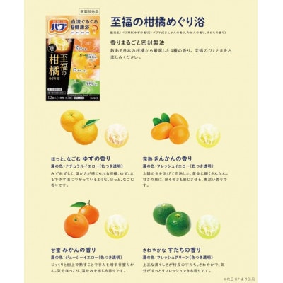 花王のバブ　至福のめぐり浴セット　3種×各2箱　計6箱