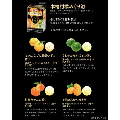 花王のバブ　本格めぐり浴セット　3種×各2箱　計6箱