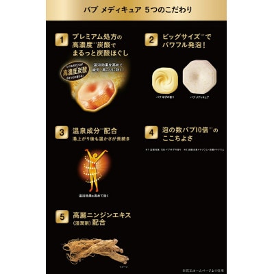 花王のバブ　メディキュア　ほぐ軽スッキリ　すっきりハーブの香り　6錠入×4箱　計24錠