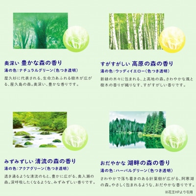 花王のバブ　至福の森めぐり浴　12錠入×12箱　計144錠