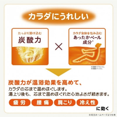 花王バブ　至福の花めぐり浴　12錠入り×12箱