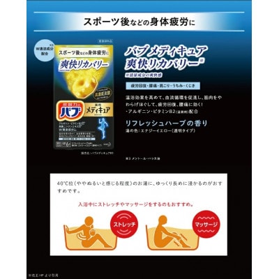 花王のバブ　メディキュア　4種セット　6錠入×4箱