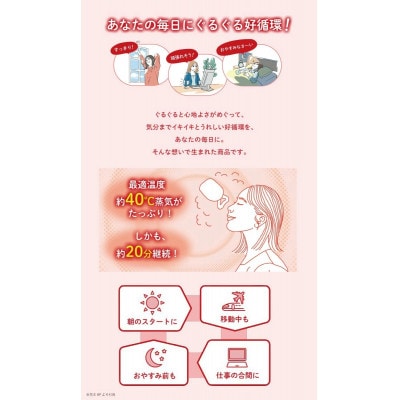 花王 めぐりズム 蒸気めぐるアイマスク 5種セット(1箱5枚入×5種)