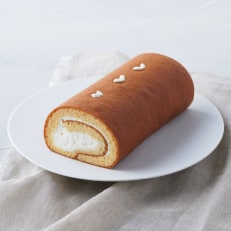 お米のロールケーキ 3本(プレーン) 山形県 酒田市 グルテンフリー 米粉 無添加