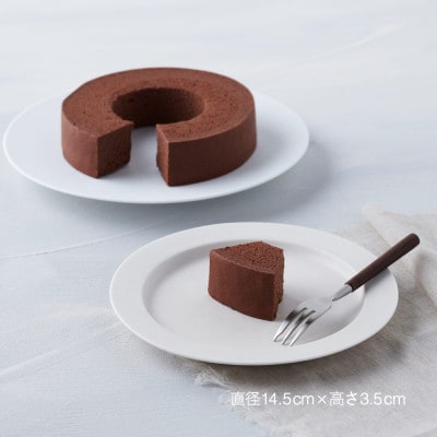 お米のバウム(チョコ)・お米のカステラ(プレーン)の詰め合わせ 山形県 酒田市 グルテンフリー 米粉