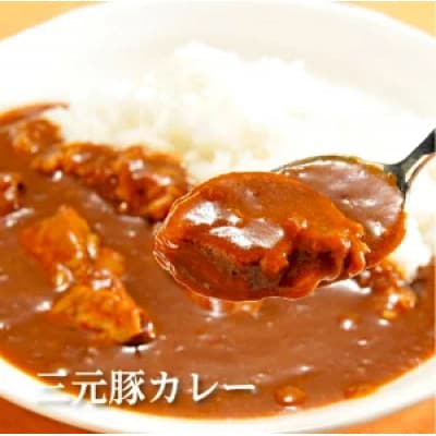 【平田牧場】日本の米育ち◆金華豚・三元豚コラーゲン入りカレーギフト