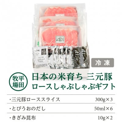 三元豚ロースしゃぶしゃぶギフト(JHS-04)