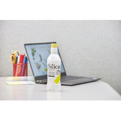 水溶性食物繊維が入った天然水　　 　　　　　シリカ水レモン　490ml×24本
