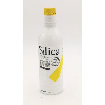 水溶性食物繊維が入った天然水　　 　　　　　シリカ水レモン　490ml×24本