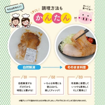 豚チャーシュー(煮豚)250g×4パック