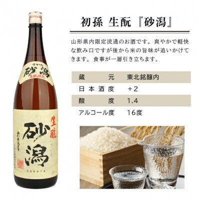 初孫 レギュラー酒 3銘柄飲み比べセット　計3本(各1800ml×1本)