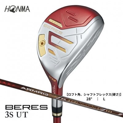 本間ゴルフ BERES 09 3S レディース UT (1本) 28°:L