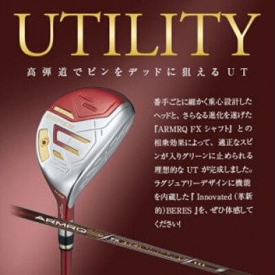 本間ゴルフ BERES 09 3S レディース UT (1本) 28°:L