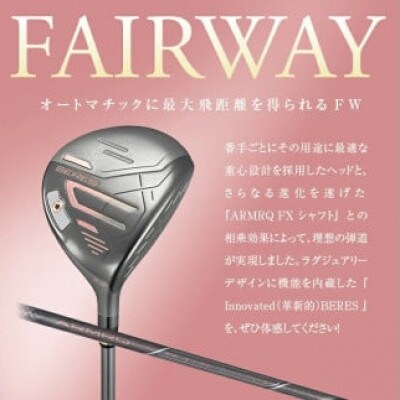 本間ゴルフ BERES 09 BLACK レディース FW  #5 19°: L