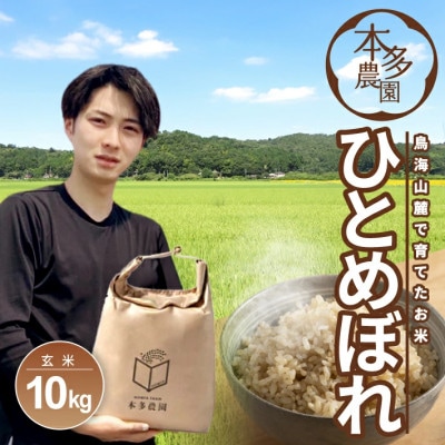 ひとめぼれ 玄米 10kg(5kg×2袋) 令和7年産米 山形県酒田産