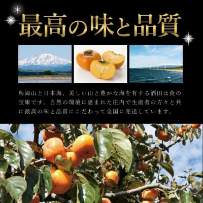 【先行予約】庄内柿 約5kg 26玉