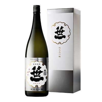 笹一　純米大吟醸　1.8L