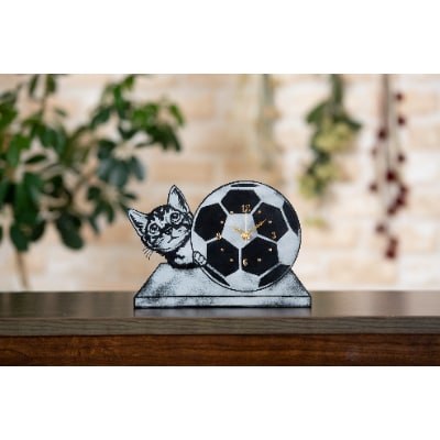 beautiful watch　ねこC(置き時計)