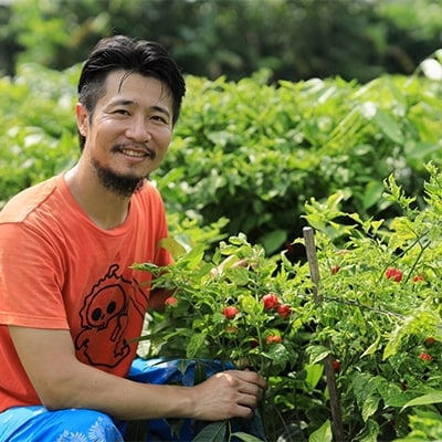 山梨県大月産　一味唐辛子・七味唐辛子　各1個