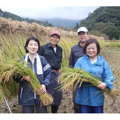令和4年産　山梨県大月市産ひとめぼれ3kgと梅干し(250g×1パック)と楊枝差しのセット