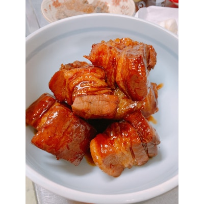お取り寄せグルメ　母の味　豚の角煮!