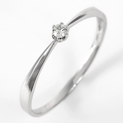 【サイズ:12号】プラチナ ダイヤ0.04ct リング R894DI-P2