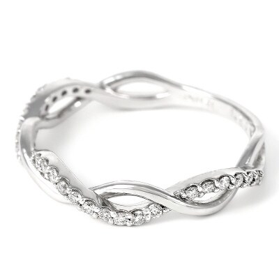 【サイズ:15号】プラチナ950 ダイヤ リング 0.20ct R3651DI-P2