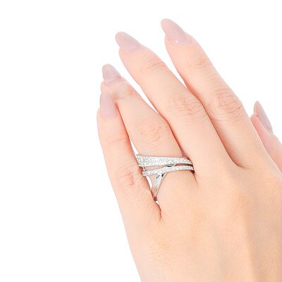 【サイズ:12号】1.0CT ダイヤモンド リング R3705DI-P