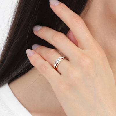 プラチナ ダイヤ リング 0.45CT   R3363DI-P #17