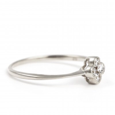 クローバーダイヤモンドリング　0.15CT　R3989DI-P#9