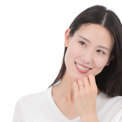 クローバーダイヤモンドリング　0.15CT　R3989DI-Y#15