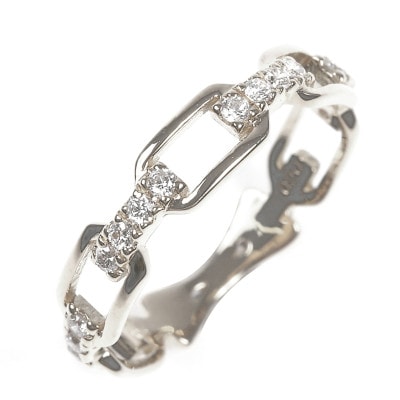 0.2CT ダイヤチェーンデザインリング　R3990DI-P#14