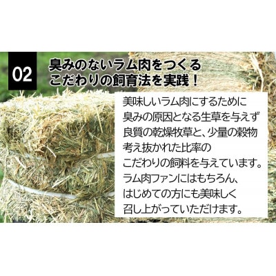 大月のびのび放牧羊【ラムチョップ&ラムバラ肉セット】ラムチョップ2本(約200g)・バラ