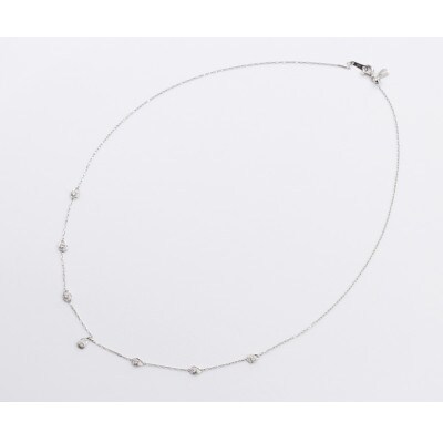 PT900　ダイヤモンド　ネックレス　0.20ct　17802A　Pt　DIA　N