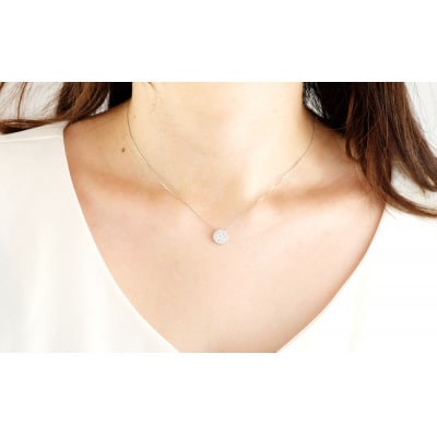 ラボグロウンダイヤモンド　ネックレス　0.38ct　LD0077　Pt900