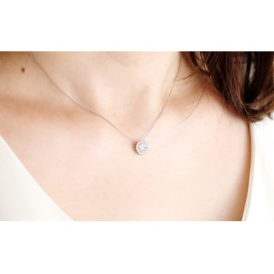 ラボグロウンダイヤモンド　ネックレス　0.38ct　LD0077　Pt900