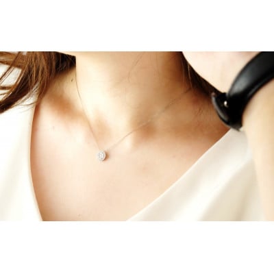 ラボグロウンダイヤモンド　ネックレス　0.38ct　LD0077　Pt900