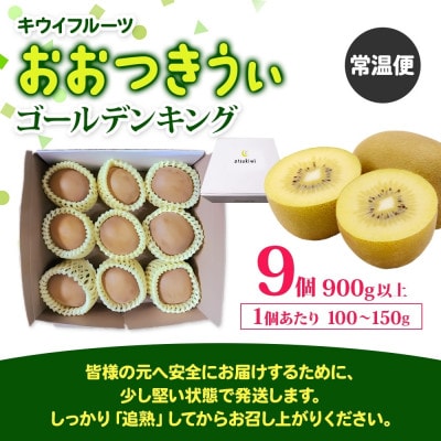 大月市の美味しいキウィ おおつきうぃ ゴールドキウイ 900g以上 9個 杉本農園 山梨県